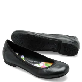 Born Women's Julianne Ballet Flat - Black B78203