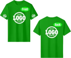 Custom T Shirts with YourText Logo Photo Personalized T Shirts Custom Shirt Design Your Own Custom Tee Shirt