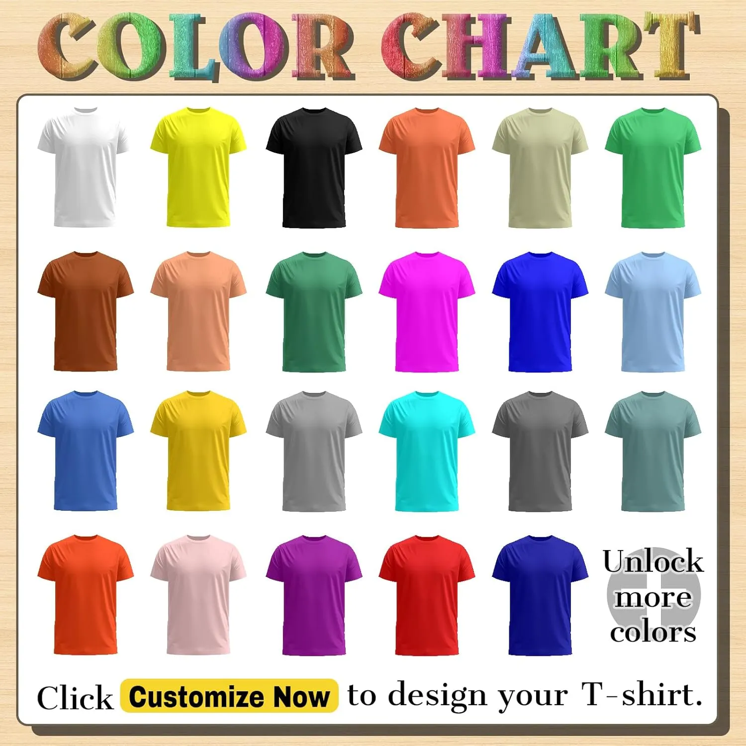 Custom T Shirts with YourText Logo Photo Personalized T Shirts Custom Shirt Design Your Own Custom Tee Shirt