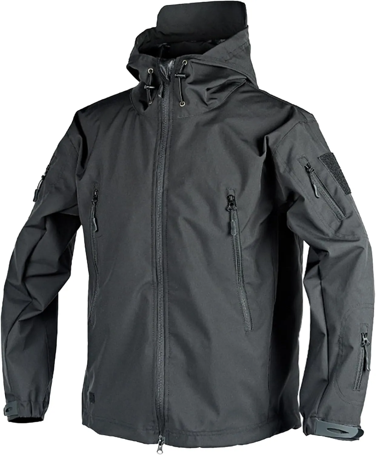 JEShifangjiusu Men'S Military Tactical Jackets Softshell Winter Warm Fleece Hooded Coat Casual Outdoor Hiking Hunting Jacket